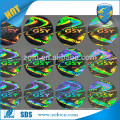 Newest Custom Hologram Reflective Die Cut Aluminium Foil Sticker